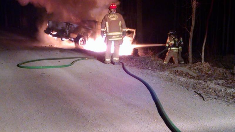 2016-01-21 Hoffacker & Lilly Springs Roads. MVC w/ injuries and fire